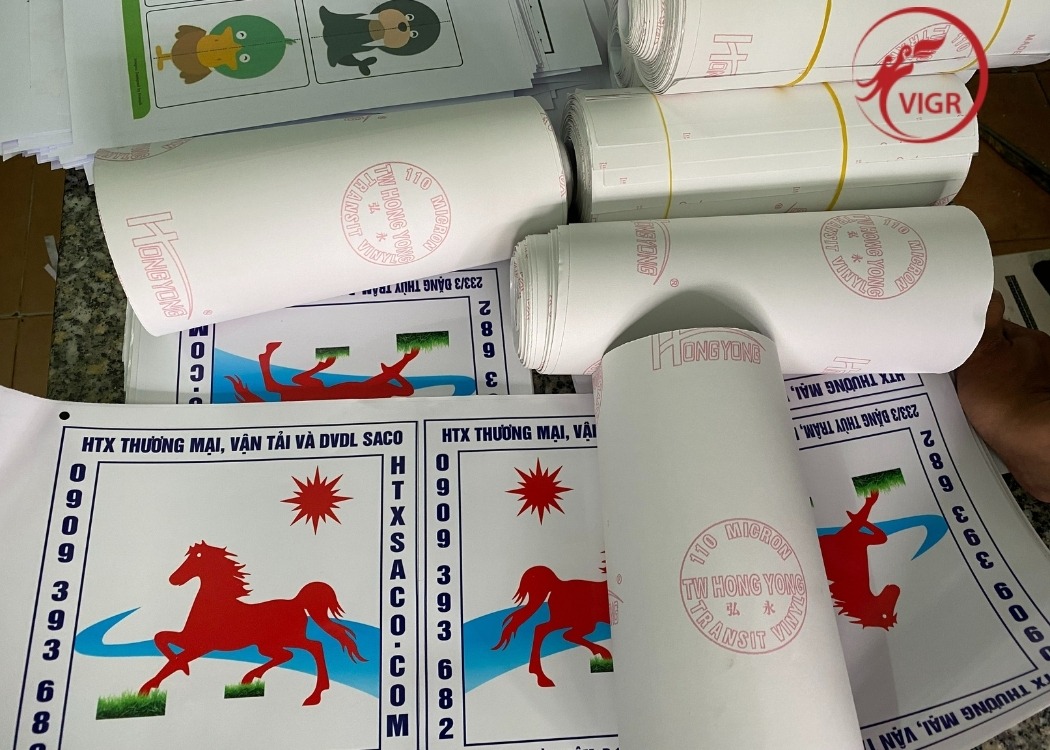 in decal dán xe giá rẻ lấy liền trong ngày vigroup