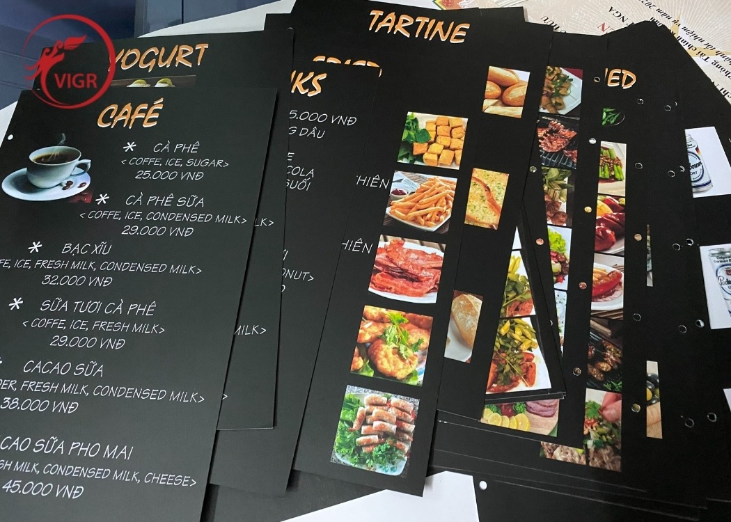 in menu