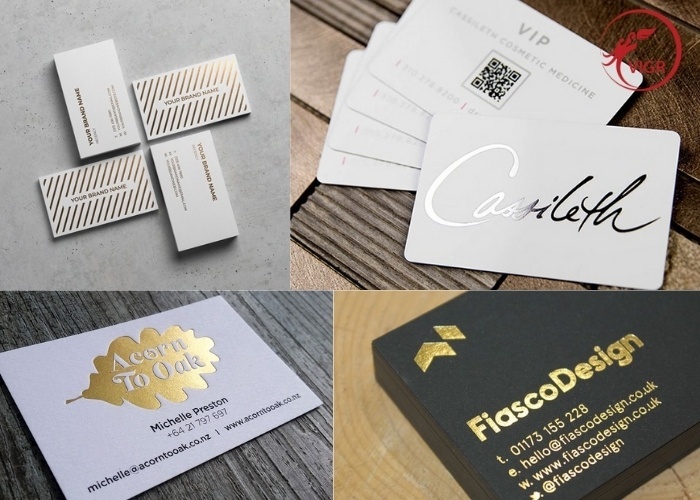 ở đâu in card visit ép kim - danh thiếp ép kim đẹp tại tphcm